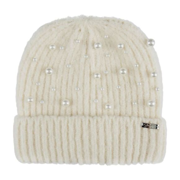 Jessica Simpson Pearl Ivory Knit Beanie - Picture 1 of 6